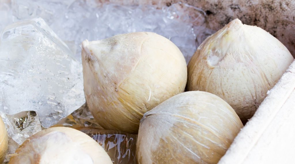 Fresh coconut water