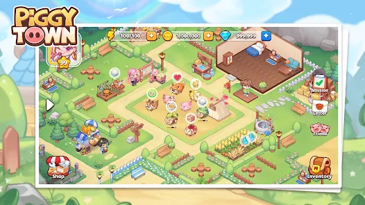 วิธีฟาร์มทรัพยากรให้ได้เร็วที่สุดใน Piggy Town